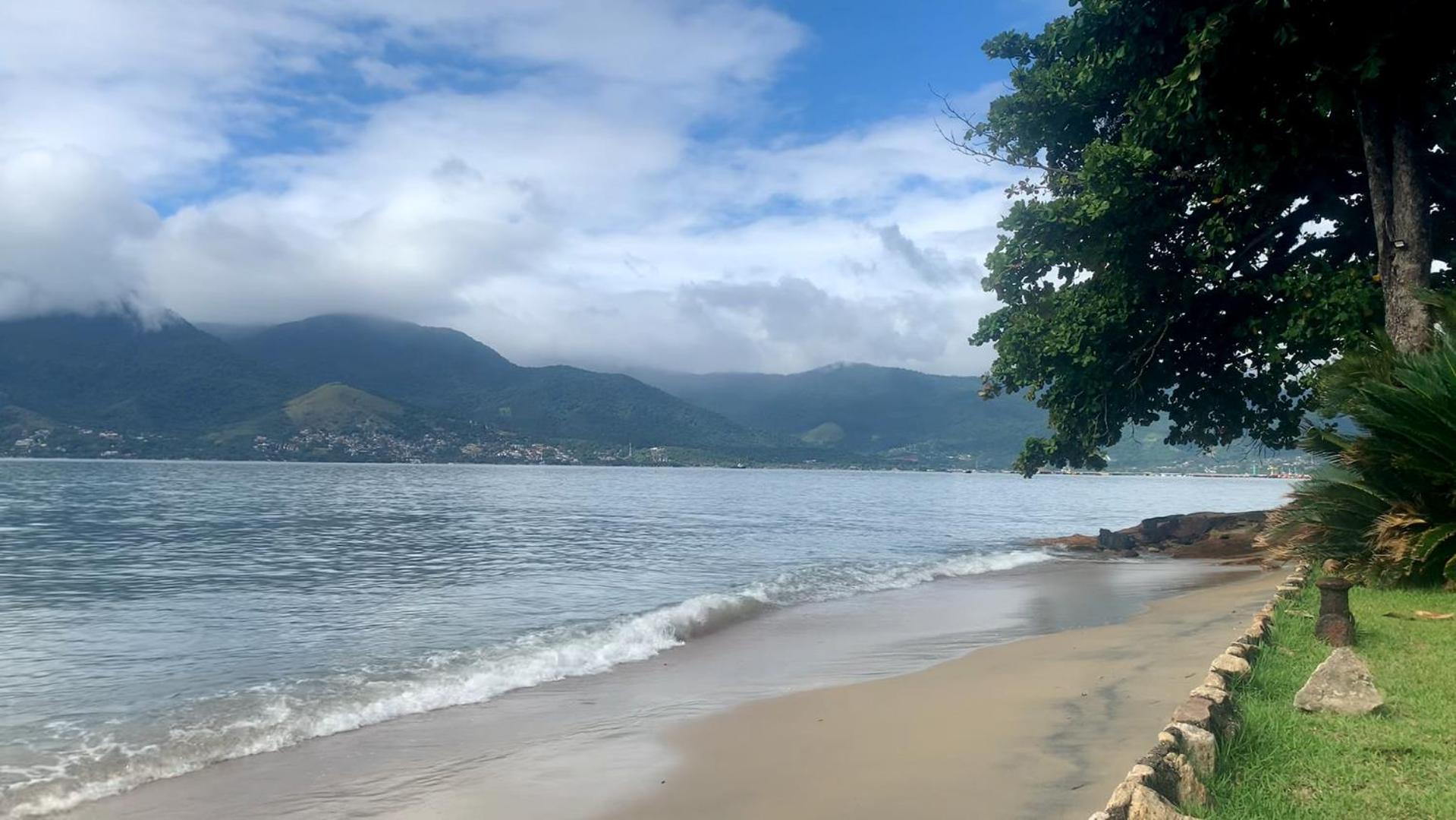 Casa Na Praia Litoral Norte Com Vista Para O Mar Perto Do Centro Sao Sebastiao  Exteriér fotografie