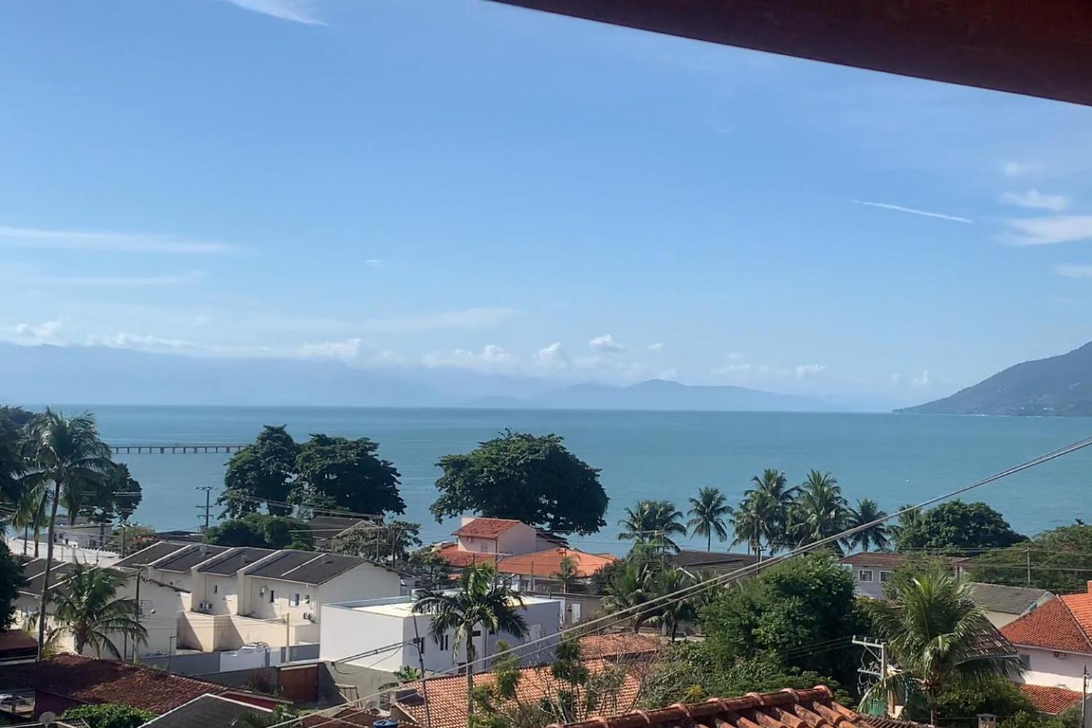Casa Na Praia Litoral Norte Com Vista Para O Mar Perto Do Centro Sao Sebastiao  Exteriér fotografie