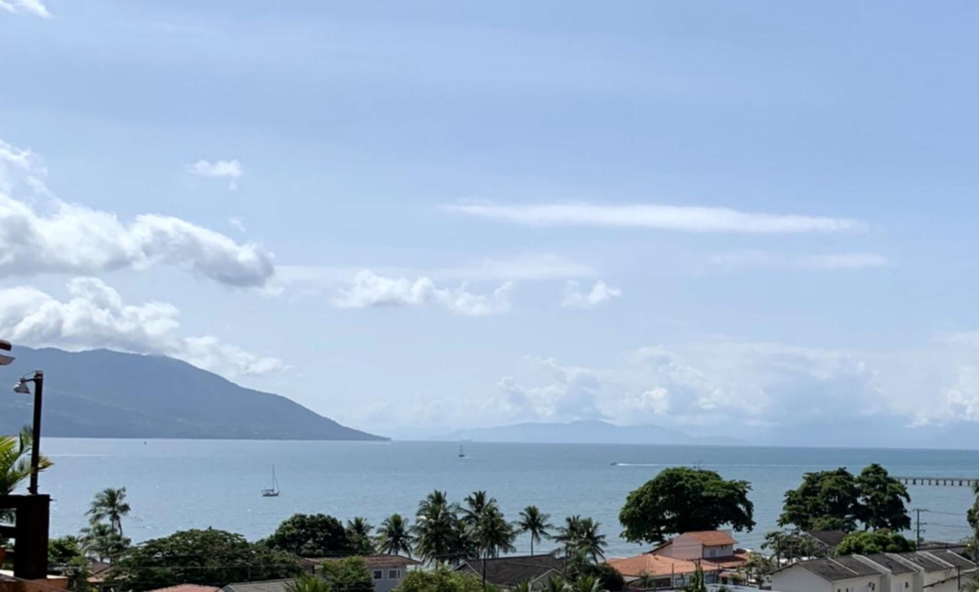 Casa Na Praia Litoral Norte Com Vista Para O Mar Perto Do Centro Sao Sebastiao  Exteriér fotografie